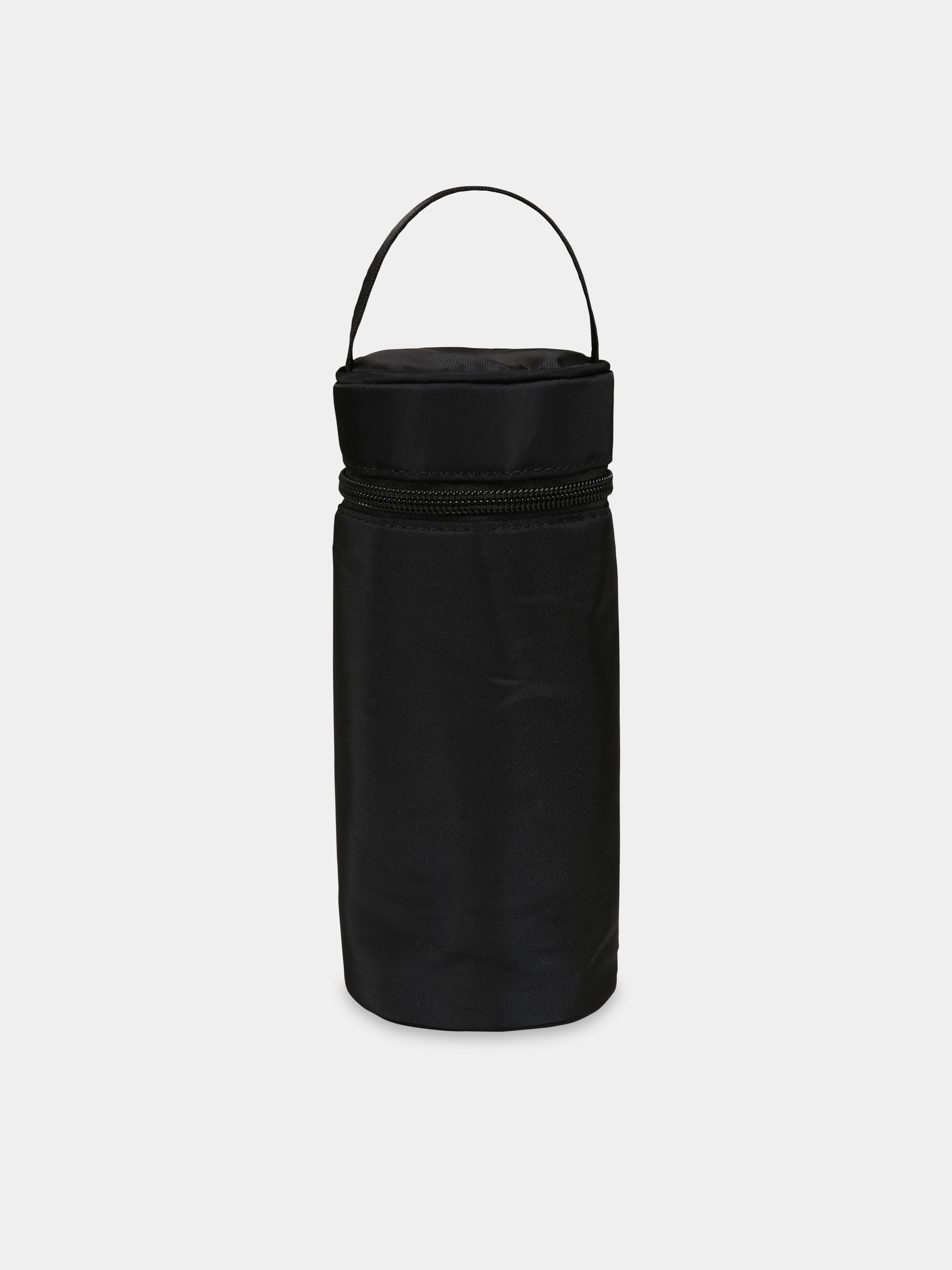 Borsa mamma nera per neonati con logo,Karl Lagerfeld Kids,Z90055 09B
