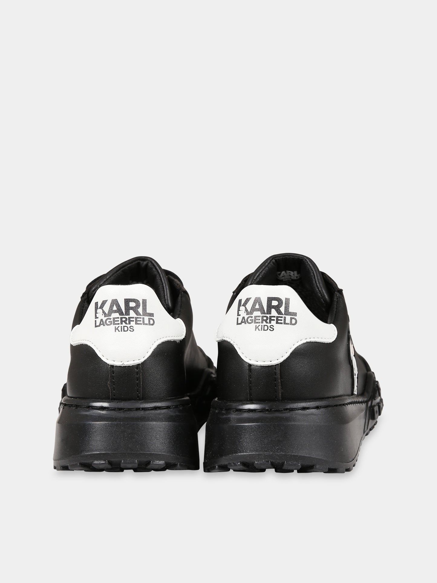 Sneakers nere per bambini con logo,Karl Lagerfeld Kids,Z29073 09B
