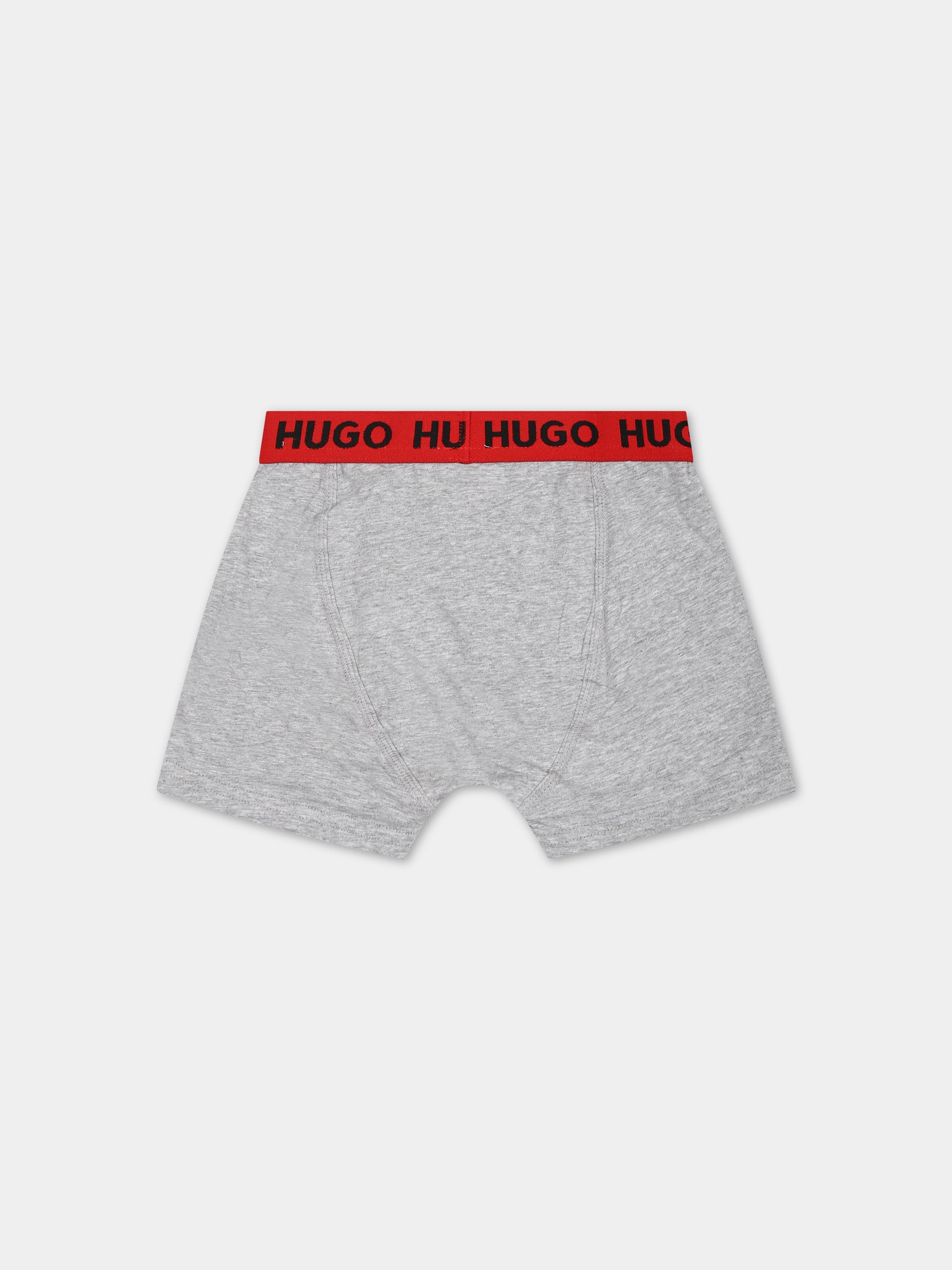 Set multicolor per bambino con logo,Hugo,G20119 M48