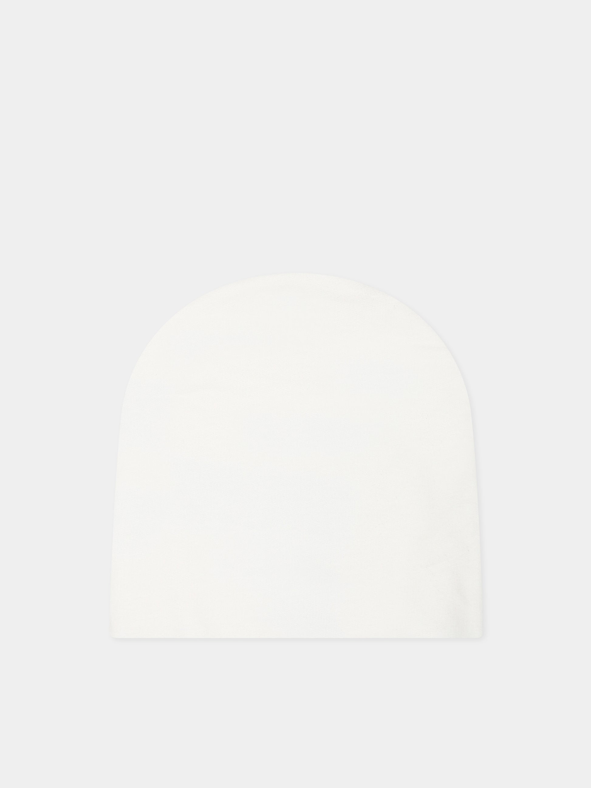 Set bianco per neonati con Teddy bear e stampa,Moschino Kids,MUY05K LCA40 10063