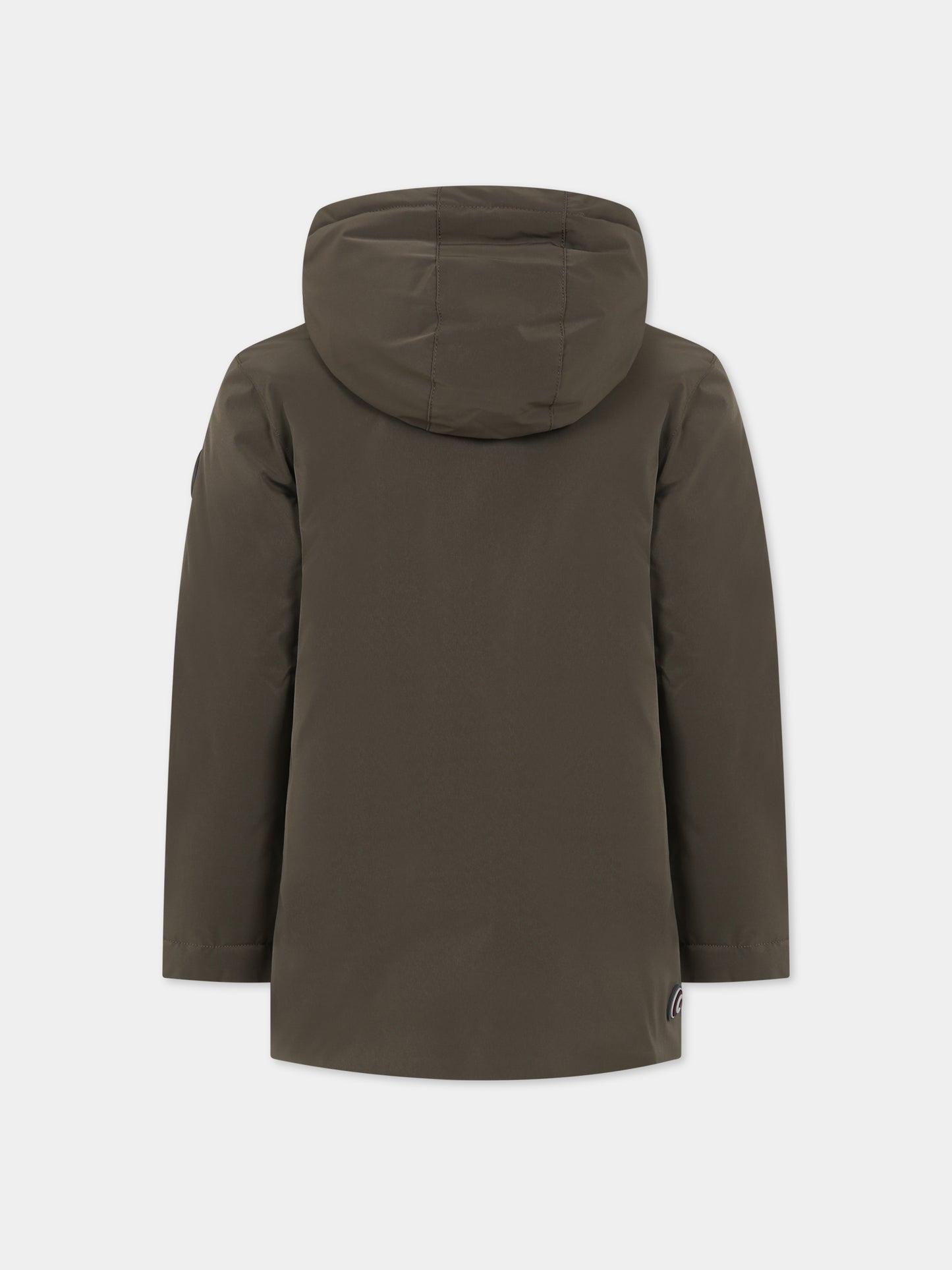 Parka verde per bambino con logo,Colmar Originals Kids,3420 4XV 559