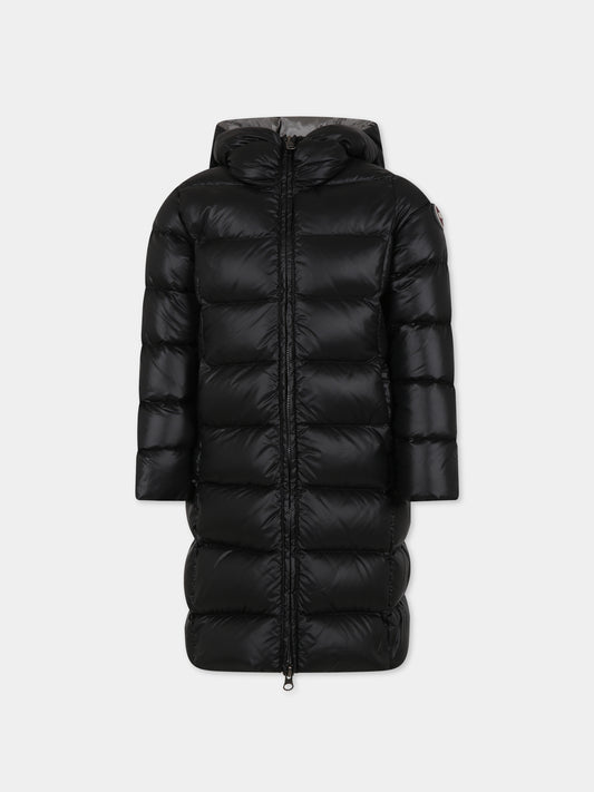 Piumino nero per bambina con logo,Colmar Originals Kids,3499A 5WG 99