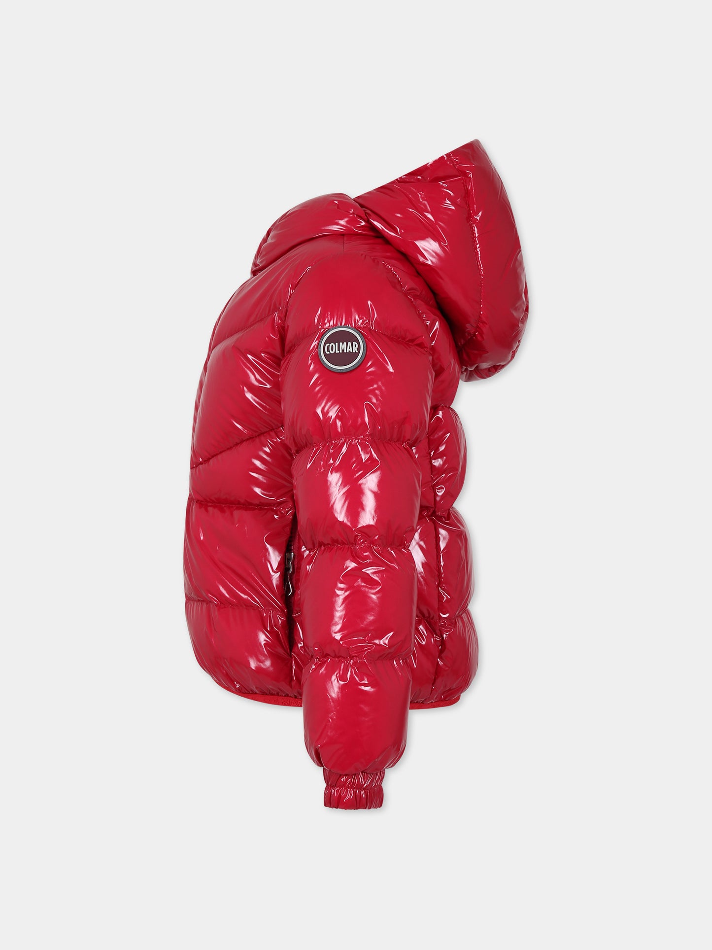 Piumino rosso per bambina con logo,Colmar Originals Kids,3400 8XV 613