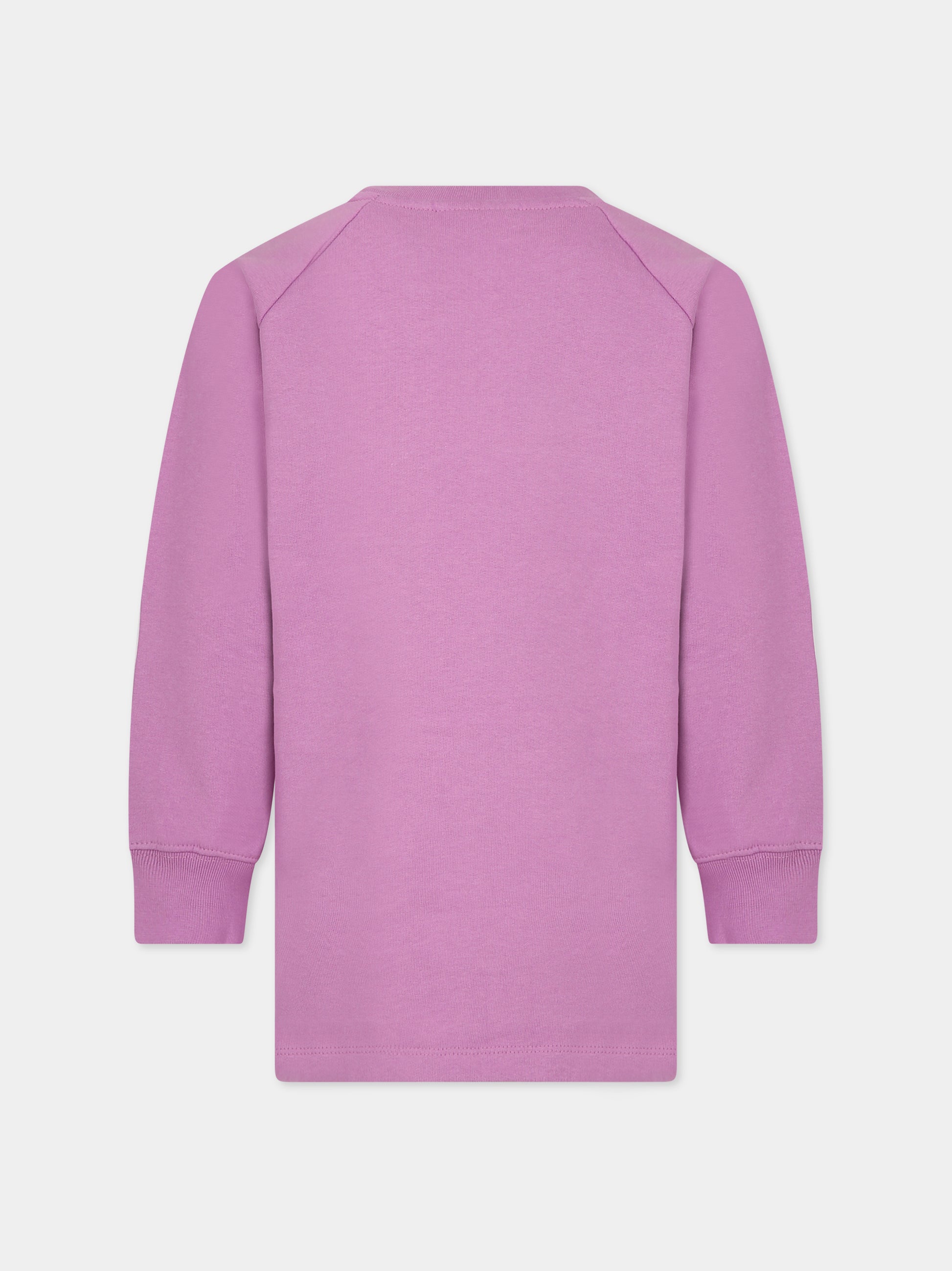 Vestito rosa per bambina con smile,Molo,2W23E202 8756