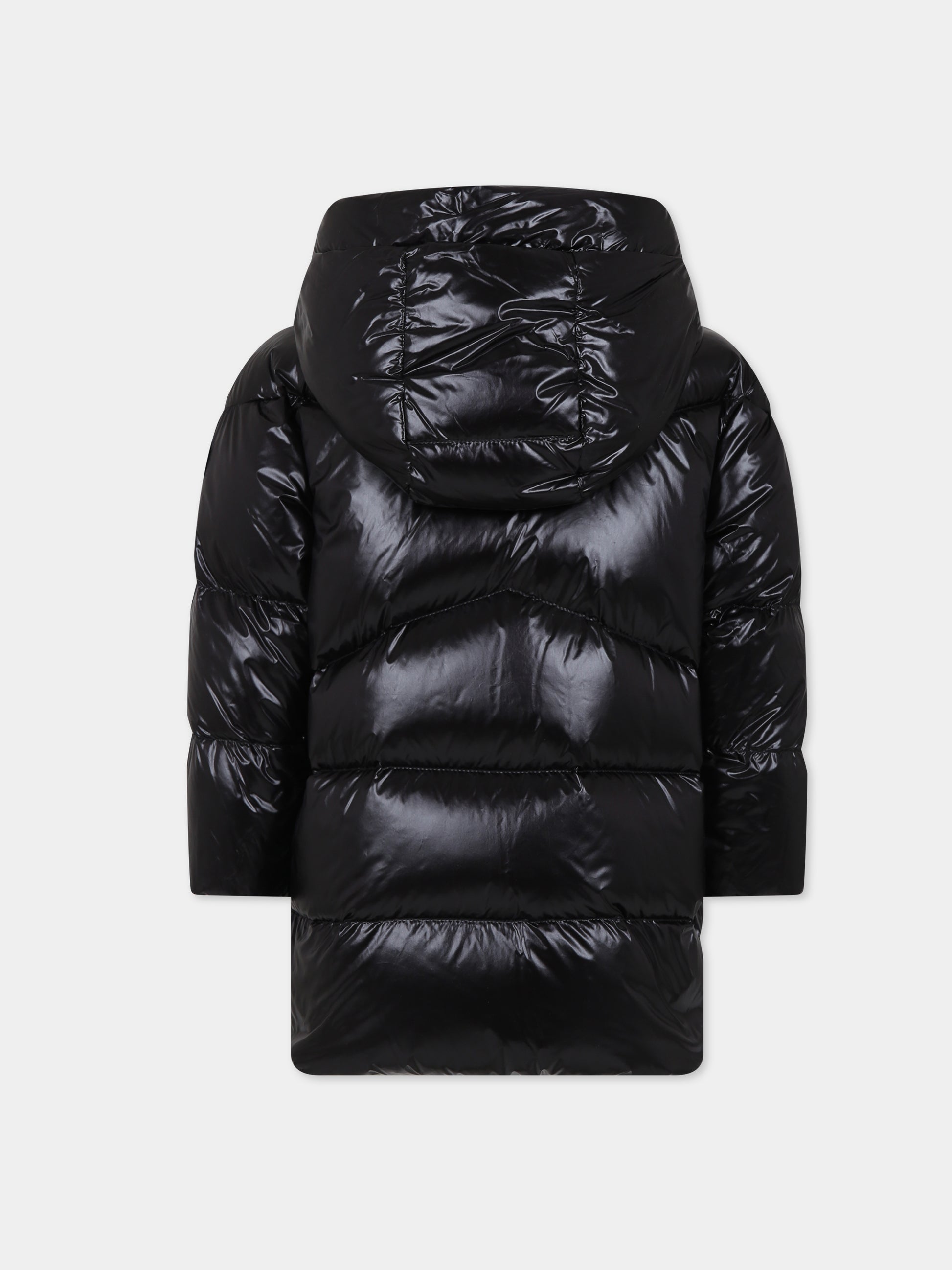 Piumino Aliquippa blu per bambini con logo,Woolrich Kids,CFWKOU0420FRUT3085 100