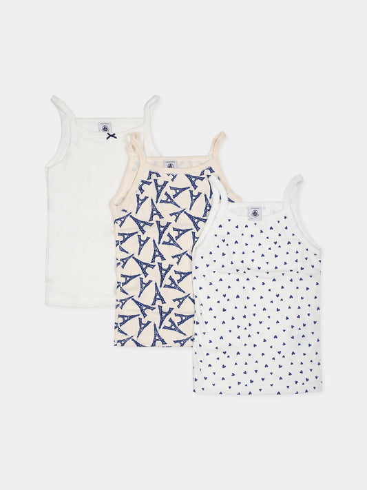 Set multicolor per bambina con stampa,Petit Bateau,A088U 00