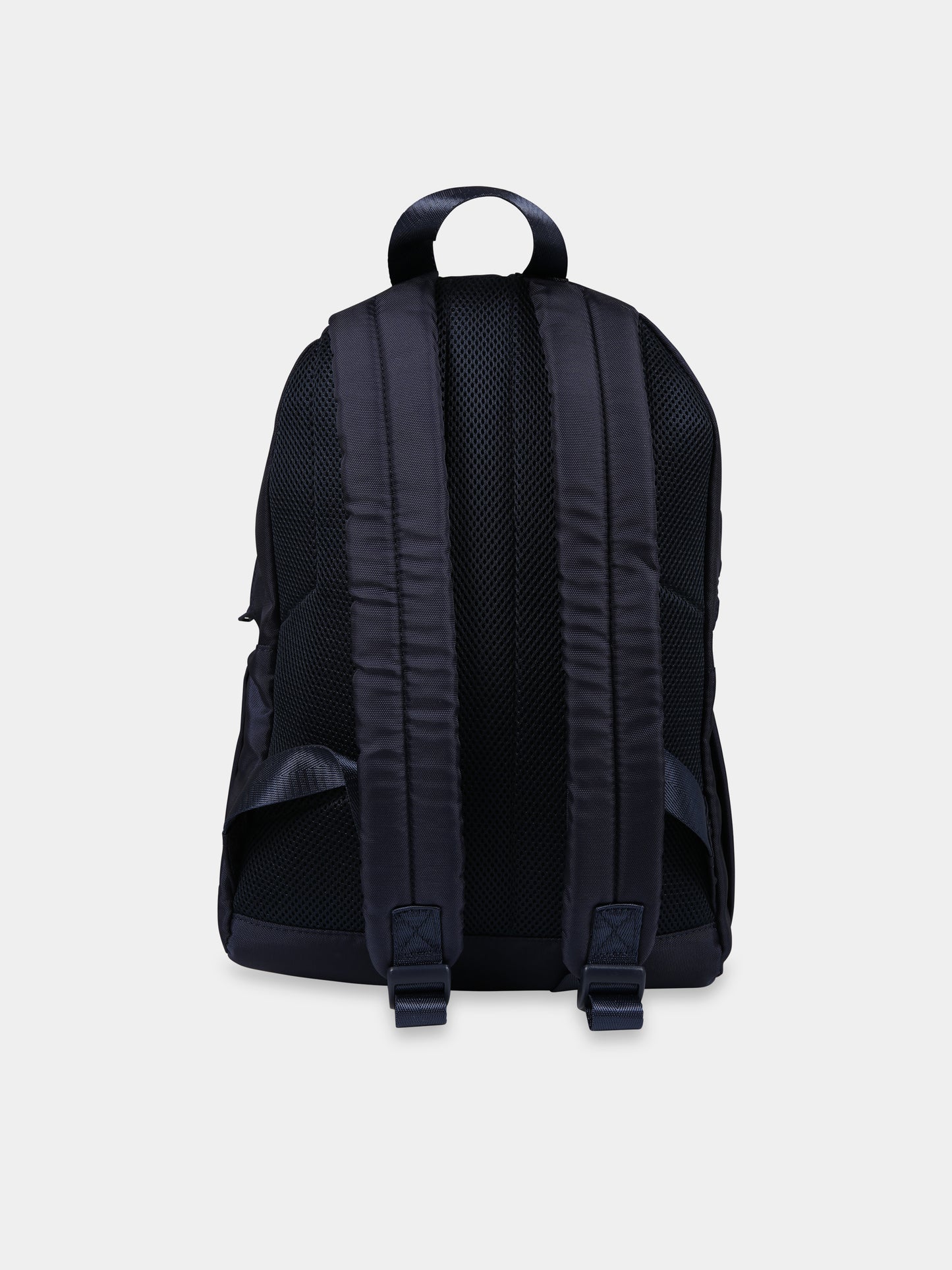 Zaino blu per bambino con logo,Boss,J20412 849