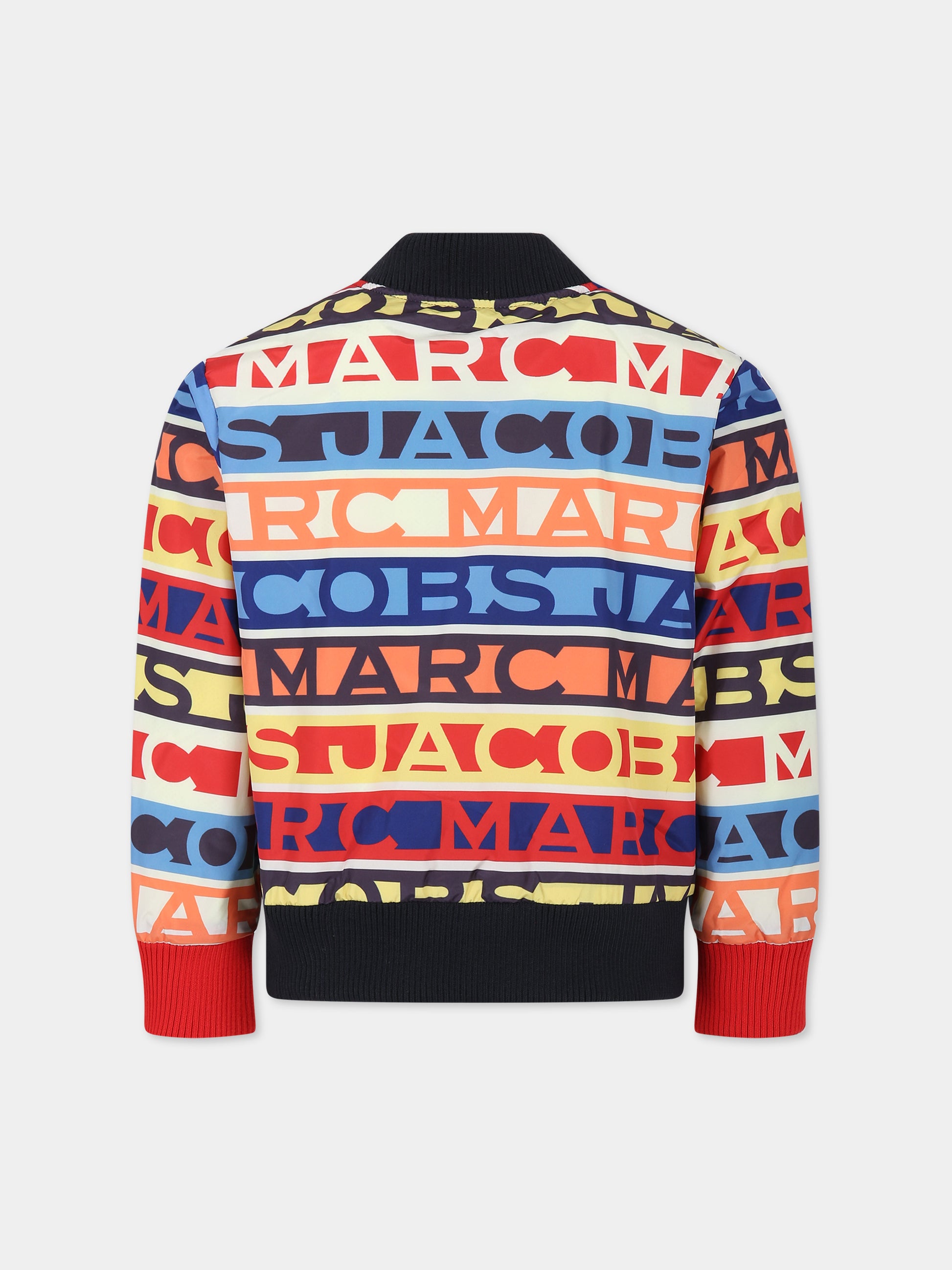 Giacca rossa per bambino con logo,Little Marc Jacobs,W26128 97E