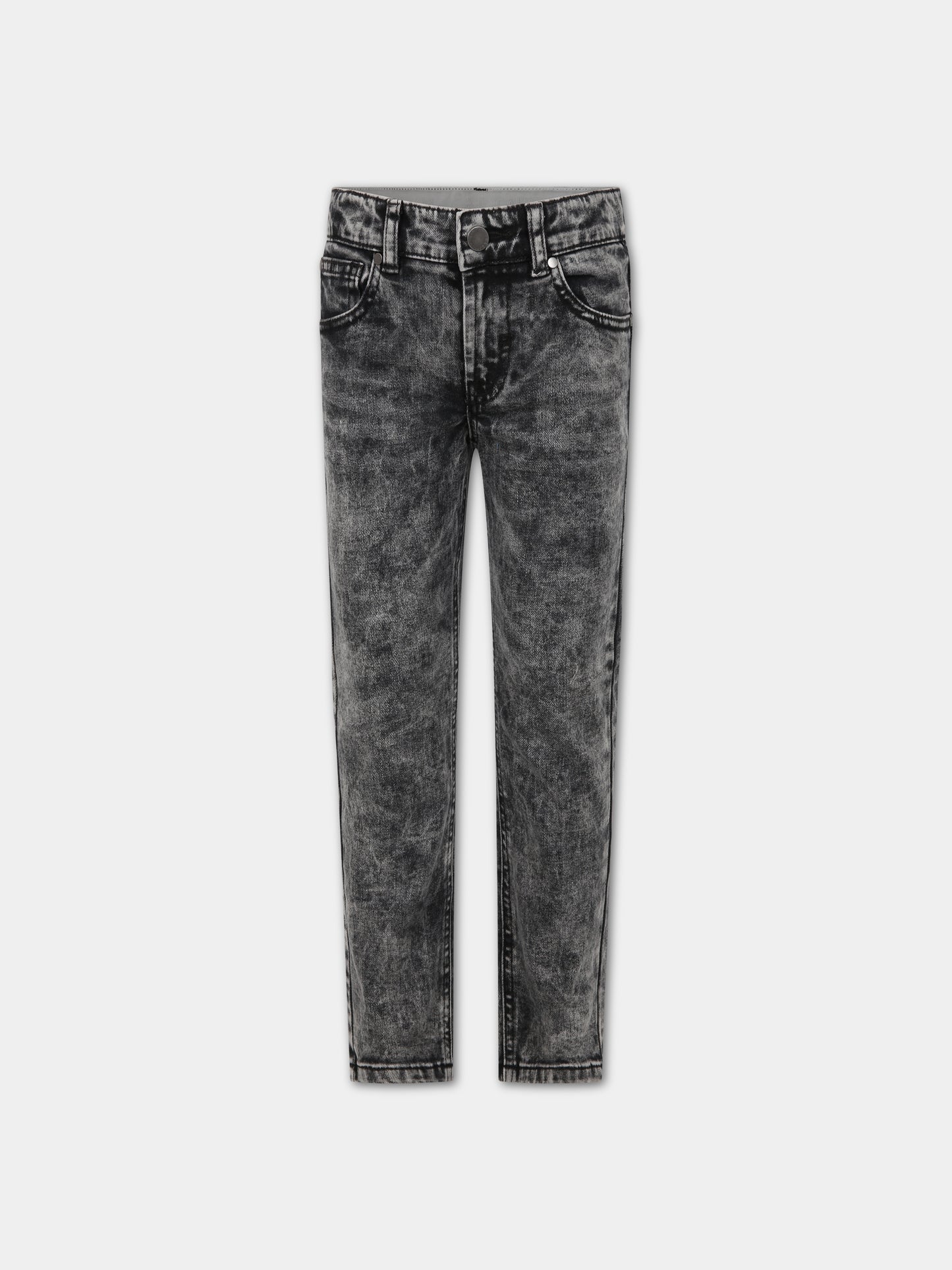 Jeans grigi per bambina con logo,Stella Mccartney Kids,8R6Q50 Z0831 930