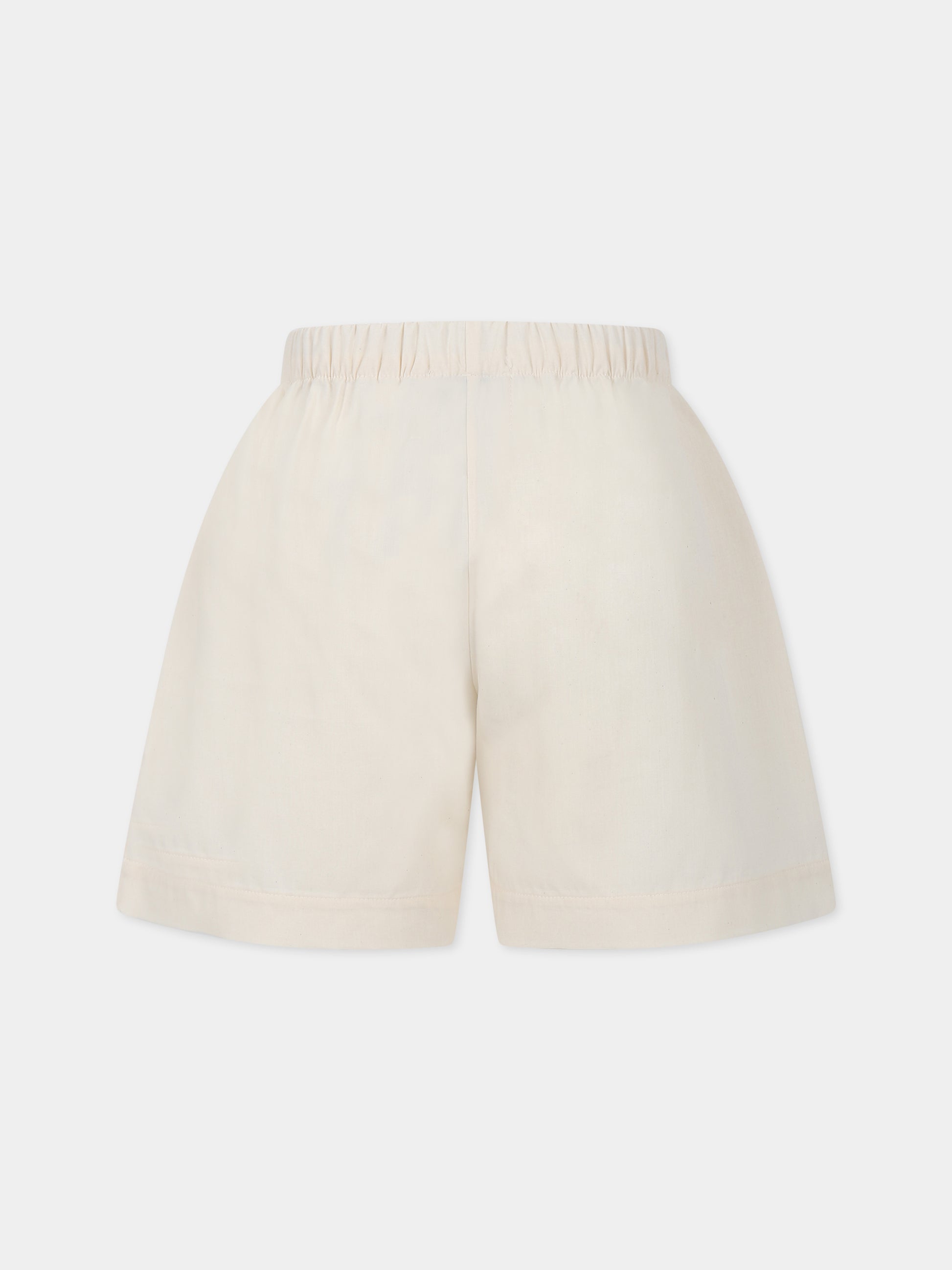 Shorts avorio per bambino,Farway Milano,PAN06NTP