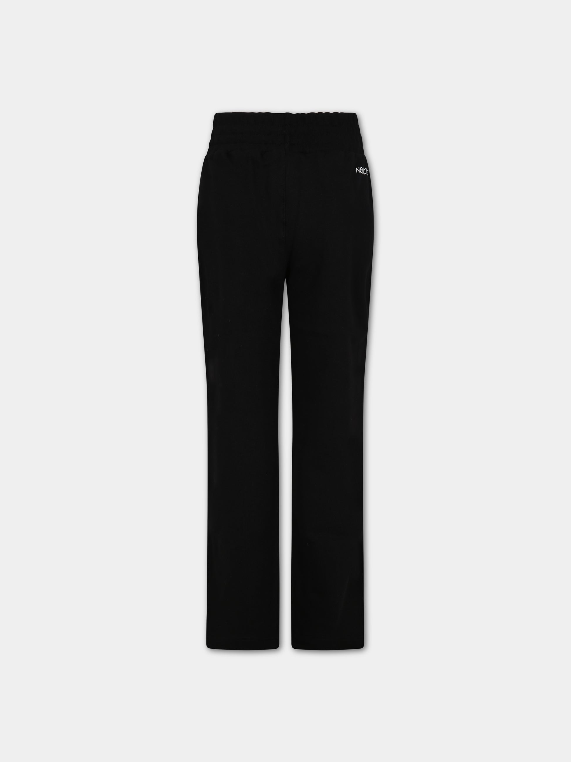 Pantalone nero sportivo per bambino,Neil Barrett Kids,033618 110