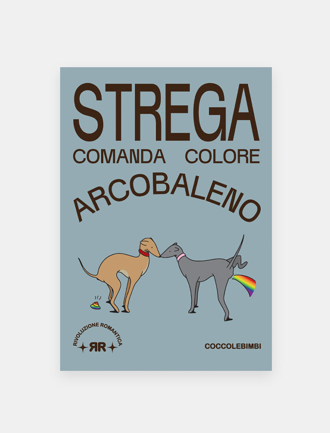 Poster Pride Month multicolor per bambini,Rivoluzione Romantica X Coccolebimbi,POSTER