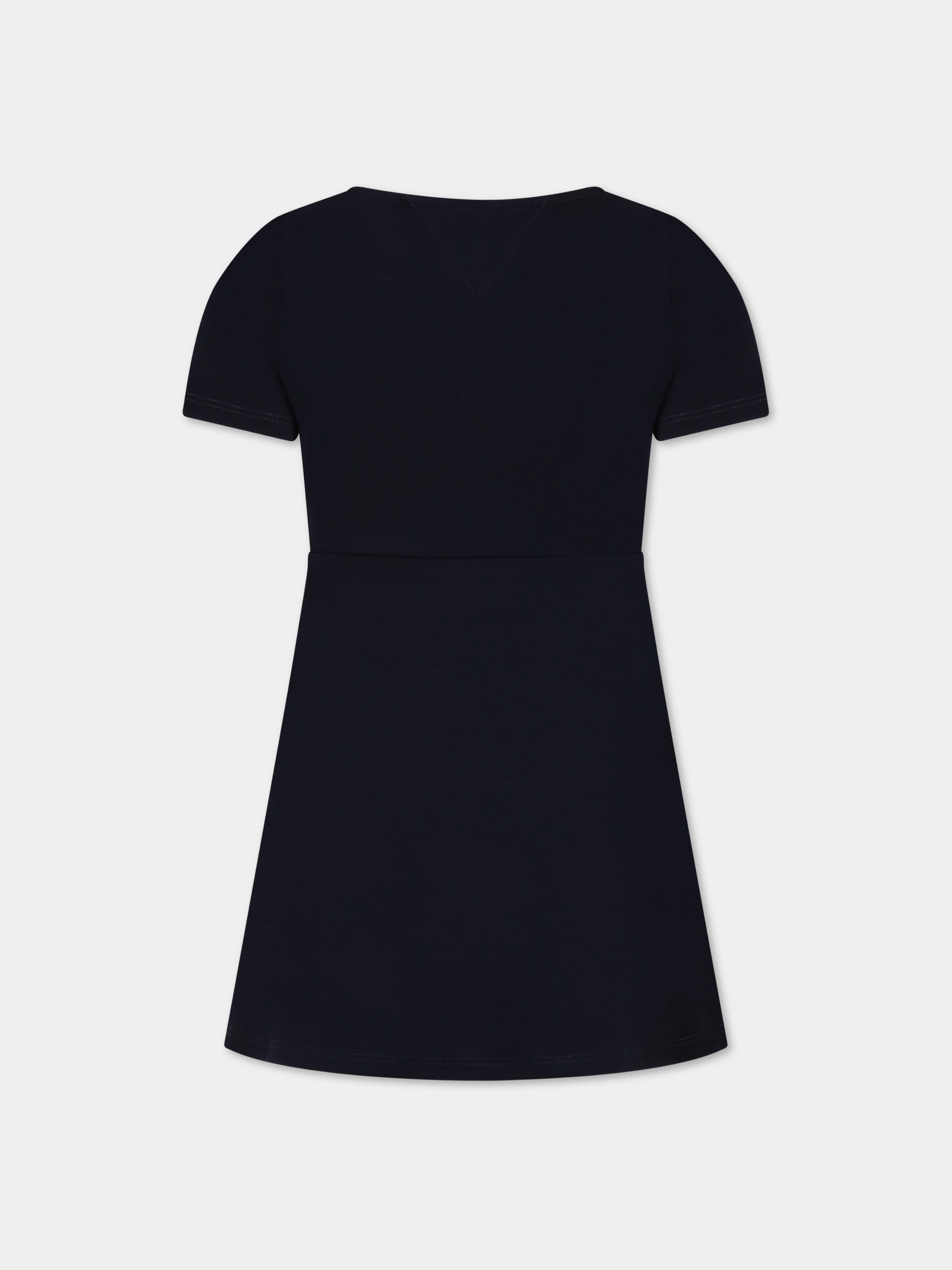 Vestito blu per bambina,Tommy Hilfiger Junior,KG0KG07192